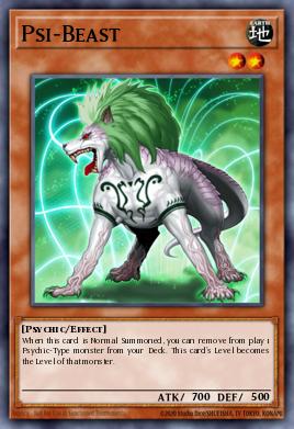 Psi-Beast Yu-Gi-Oh card