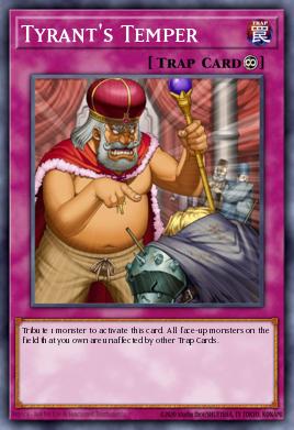Tyrant's Temper Yu-Gi-Oh card