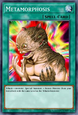 Metamorphosis Yu-Gi-Oh card