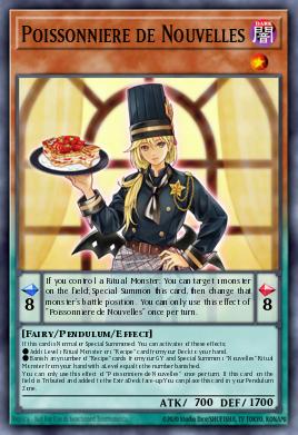 Poissonniere de Nouvelles Yu-Gi-Oh card