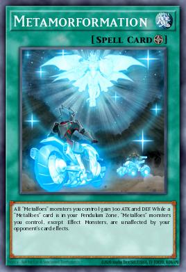 Metamorformation Yu-Gi-Oh card