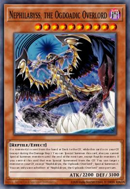 Nephilabyss, the Ogdoadic Overlord Yu-Gi-Oh card