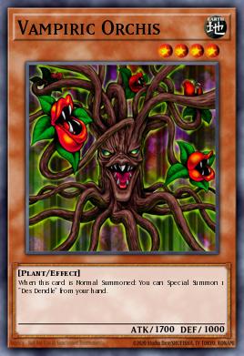 Vampiric Orchis Yu-Gi-Oh card