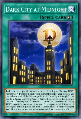 Dark City at Midnight Yu-Gi-Oh card