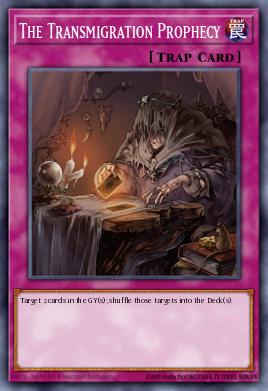 The Transmigration Prophecy Yu-Gi-Oh card