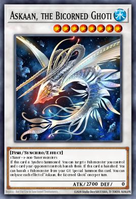 Askaan, the Bicorned Ghoti Yu-Gi-Oh card