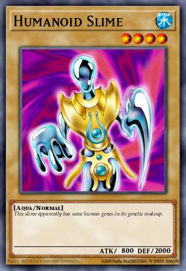 Humanoid Slime Yu-Gi-Oh card