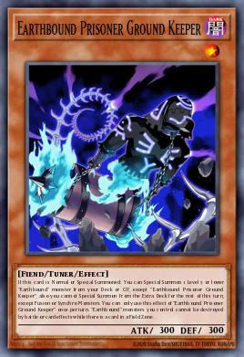Earthbound Prisoner Ground Keeper Yu-Gi-Oh card