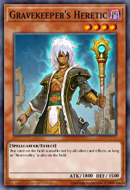 Gravekeeper's Heretic Yu-Gi-Oh card