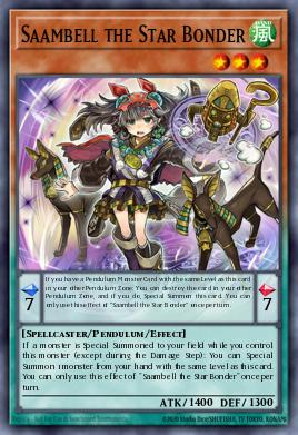 Saambell the Star Bonder Yu-Gi-Oh card