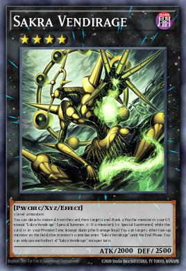 Sakra Vendirage Yu-Gi-Oh card