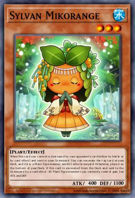 Sylvan Mikorange Yu-Gi-Oh card