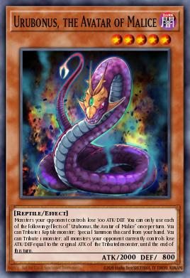 Urubonus, the Avatar of Malice Yu-Gi-Oh card