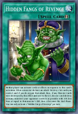 Hidden Fangs of Revenge Yu-Gi-Oh card