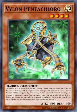 Vylon Pentachloro Yu-Gi-Oh card