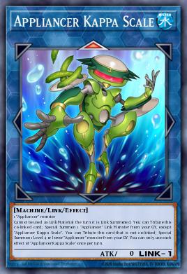 Appliancer Kappa Scale Yu-Gi-Oh card