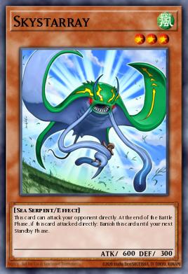 Skystarray Yu-Gi-Oh card