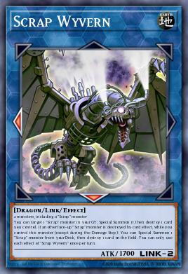 Scrap Wyvern Yu-Gi-Oh card