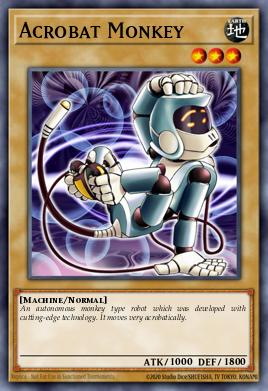 Acrobat Monkey Yu-Gi-Oh card