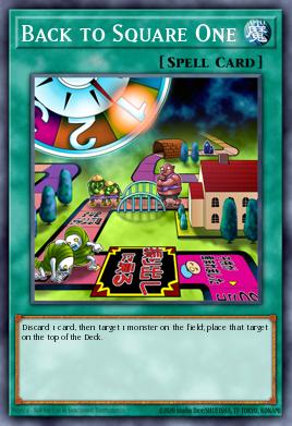 Back to Square One Yu-Gi-Oh card