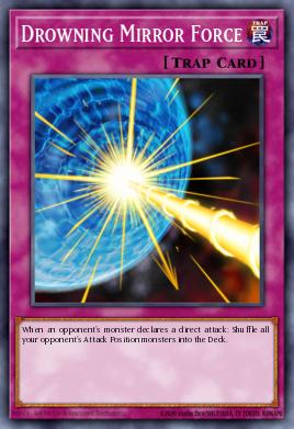 Drowning Mirror Force Yu-Gi-Oh card