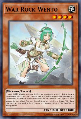 War Rock Wento Yu-Gi-Oh card