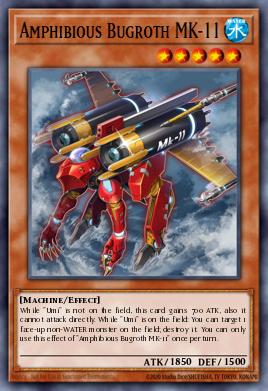 Amphibious Bugroth MK-11 Yu-Gi-Oh card