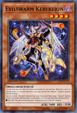 Evilswarm Kerykeion Yu-Gi-Oh card