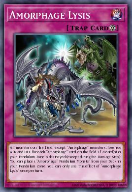 Amorphage Lysis Yu-Gi-Oh card
