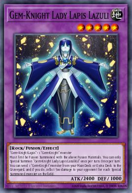 Gem-Knight Lady Lapis Lazuli Yu-Gi-Oh card
