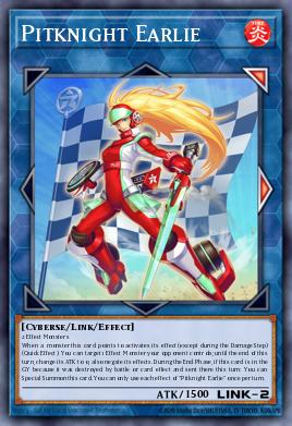 Pitknight Earlie Yu-Gi-Oh card