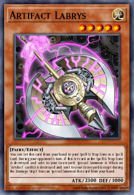 Artifact Labrys Yu-Gi-Oh card