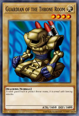 Guardian of the Throne Room Yu-Gi-Oh card