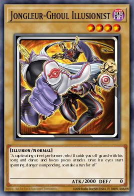 Jongleur-Ghoul Illusionist Yu-Gi-Oh card