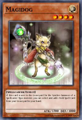 Magidog Yu-Gi-Oh card