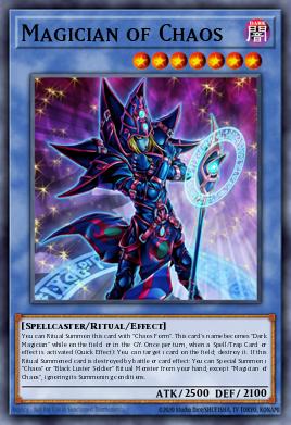 Magician of Chaos Yu-Gi-Oh card