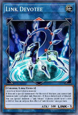 Link Devotee Yu-Gi-Oh card