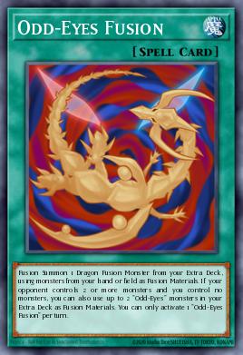 Odd-Eyes Fusion Yu-Gi-Oh card