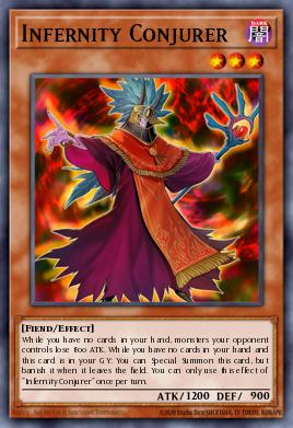 Infernity Conjurer Yu-Gi-Oh card