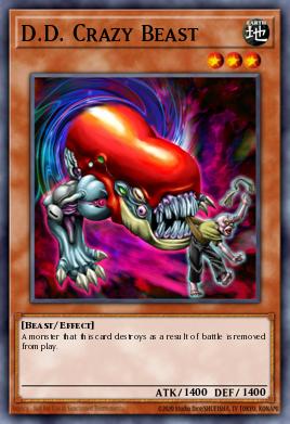 D.D. Crazy Beast Yu-Gi-Oh card