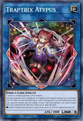 Traptrix Atypus Yu-Gi-Oh card