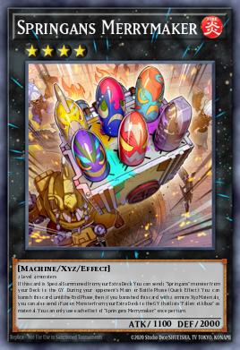 Springans Merrymaker Yu-Gi-Oh card