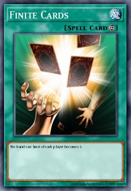 Finite Cards Yu-Gi-Oh card