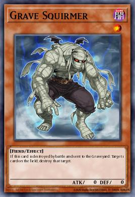 Grave Squirmer Yu-Gi-Oh card