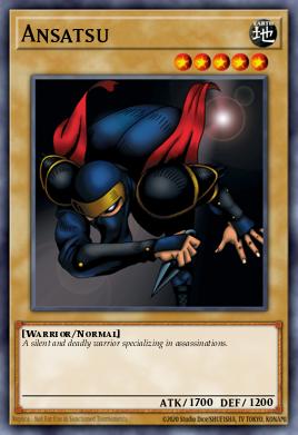 Ansatsu Yu-Gi-Oh card