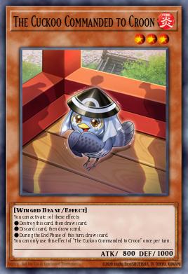 The Cuckoo Commanded to Croon Yu-Gi-Oh card