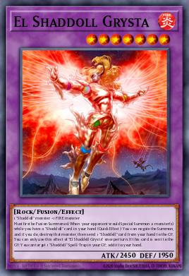 El Shaddoll Grysta Yu-Gi-Oh card