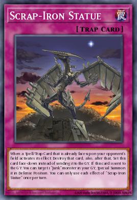 Scrap-Iron Statue Yu-Gi-Oh card