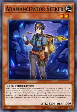 Adamancipator Seeker Yu-Gi-Oh card