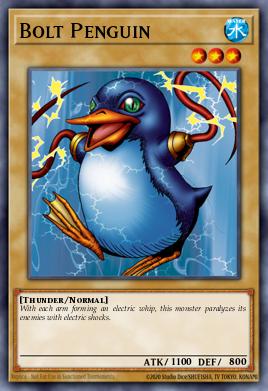 Bolt Penguin Yu-Gi-Oh card